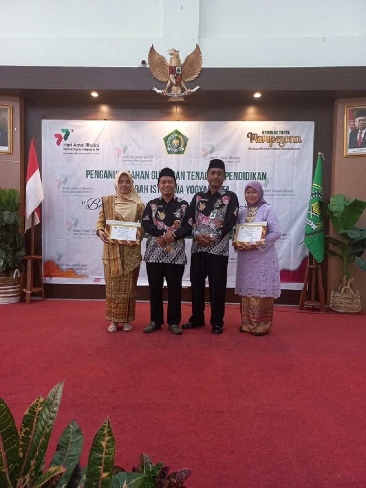 Setyawati, Guru MAN 5 Sleman Terima Penganugerahan Kategori GTK Madrasah Berdedikatif 2022